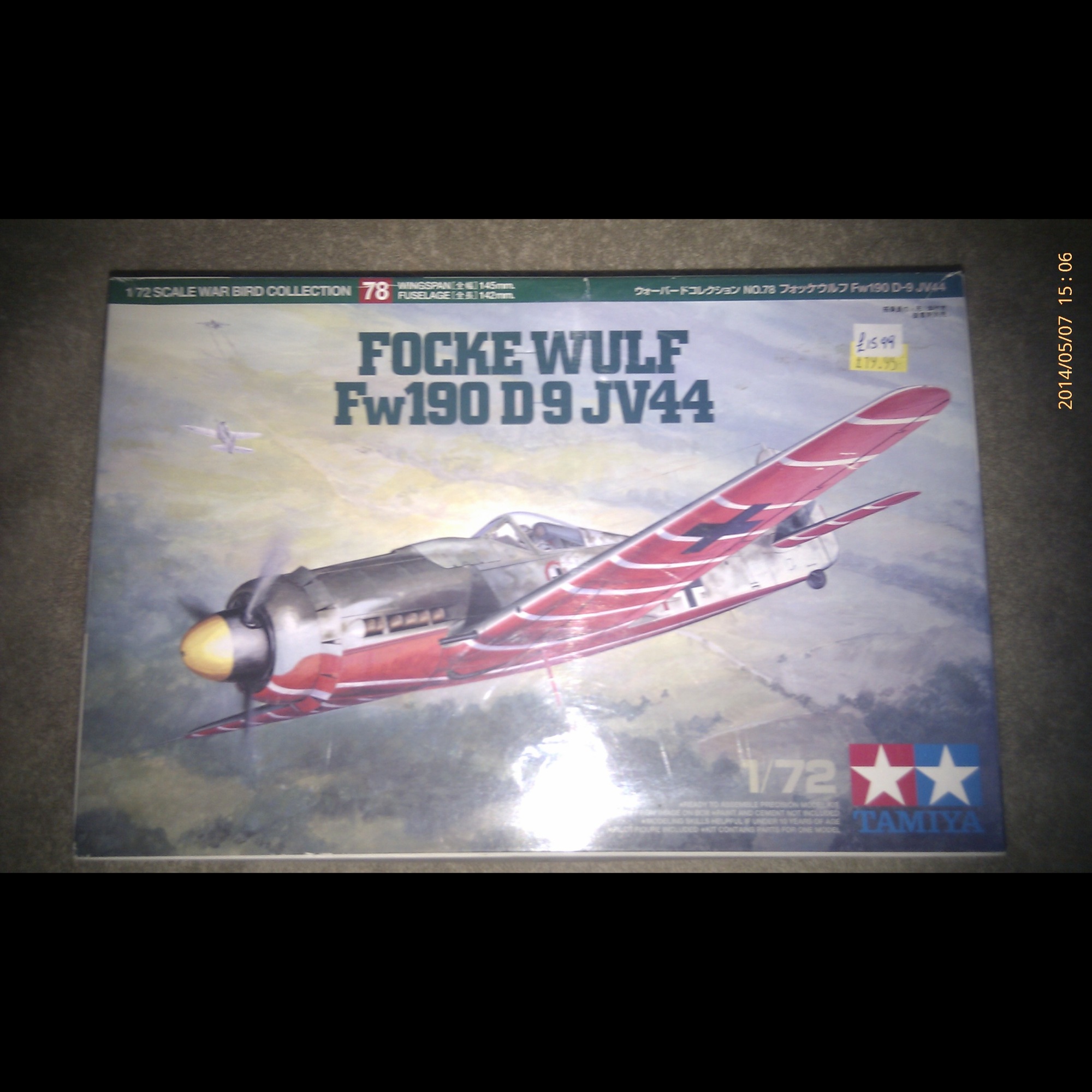 Focke Wulf Fw190 D9 JV44