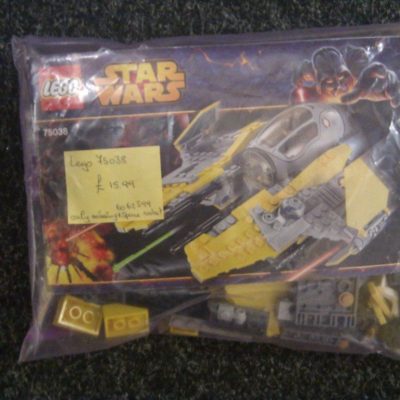 Lego Star Wars 75038 Unboxed Jedi Interceptor