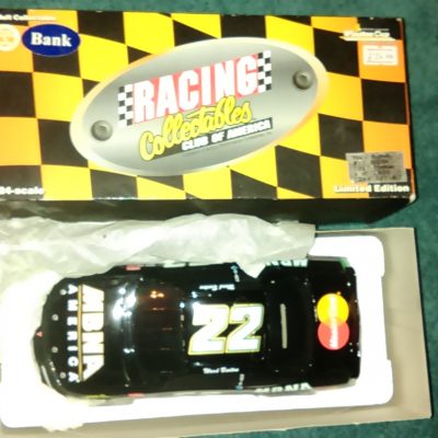 Ward Burton #22 MBNA 1997 Pontiac Money Box