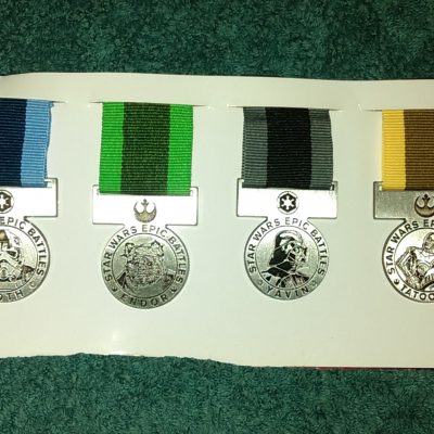 Star Wars Epic Battles Medal Set