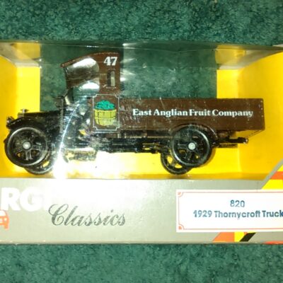 Corgi Classic 820 - 1929 Thornycroft Truck East Anglia Fruit Company